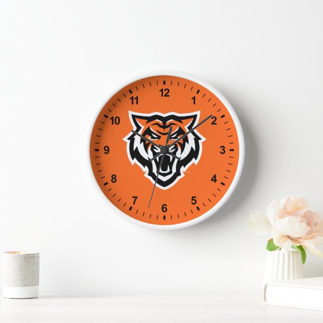 Idaho State University Bengals Spirit Design Clock (Home)