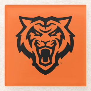 Idaho State University Bengals Spirit Design Glass Coaster