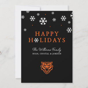 Idaho State University Bengals Spirit Design Holiday Card