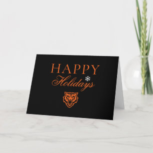 Idaho State University Bengals Spirit Design Holiday Card