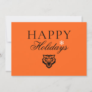 Idaho State University Bengals Spirit Design Holiday Card