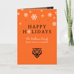 Idaho State University Bengals Spirit Design Holiday Card