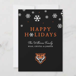 Idaho State University Bengals Spirit Design Holiday Card