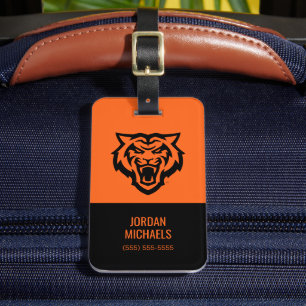 Idaho State University Bengals Spirit Design Luggage Tag