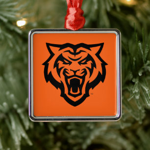 Idaho State University Bengals Spirit Design Metal Tree Decoration