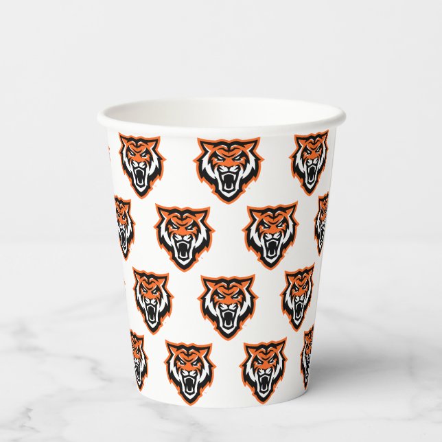 Idaho State University Bengals Spirit Design Paper Cups (Back)