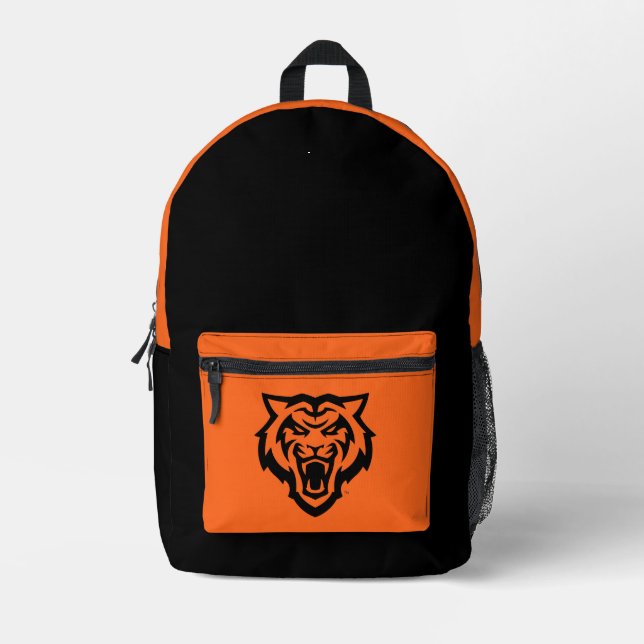 Idaho State University Bengals Spirit Design Printed Backpack (Front)