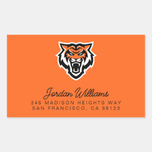Idaho State University Bengals Spirit Design Rectangular Sticker