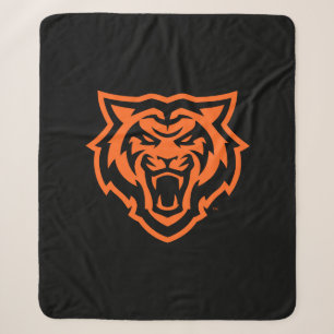 Idaho State University Bengals Spirit Design Sherpa Blanket