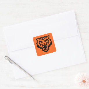 Idaho State University Bengals Spirit Design Square Sticker