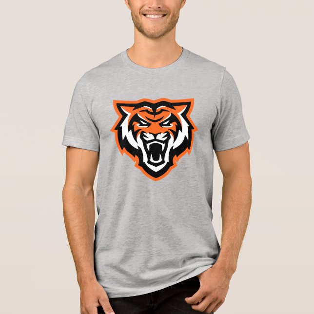 Idaho State University Bengals Spirit Design Tri-Blend Shirt (Front)