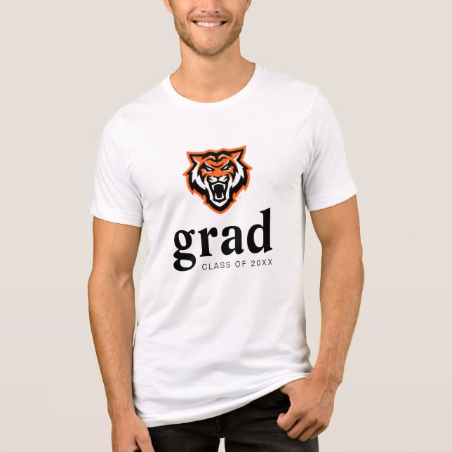 Idaho State University Bengals Spirit Design Tri-Blend Shirt (Front)