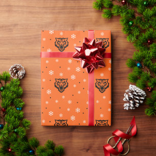 Idaho State University Bengals Spirit Design Wrapping Paper