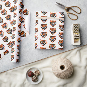 Idaho State University Bengals Spirit Design Wrapping Paper