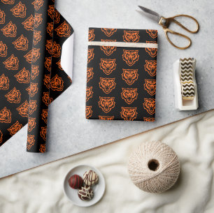 Idaho State University Bengals Spirit Design Wrapping Paper