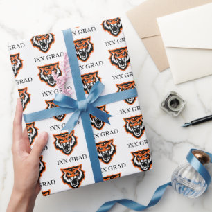 Idaho State University Bengals Spirit Design Wrapping Paper