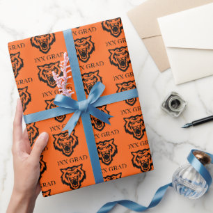 Idaho State University Bengals Spirit Design Wrapping Paper