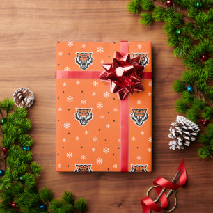 Idaho State University Bengals Spirit Design Wrapping Paper