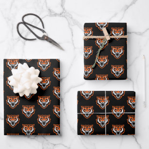 Idaho State University Bengals Spirit Design Wrapping Paper Sheet