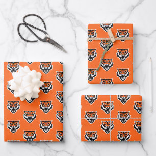 Idaho State University Bengals Spirit Design Wrapping Paper Sheet