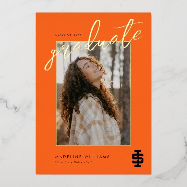 Idaho State University Bold Bengals Logo (Front)