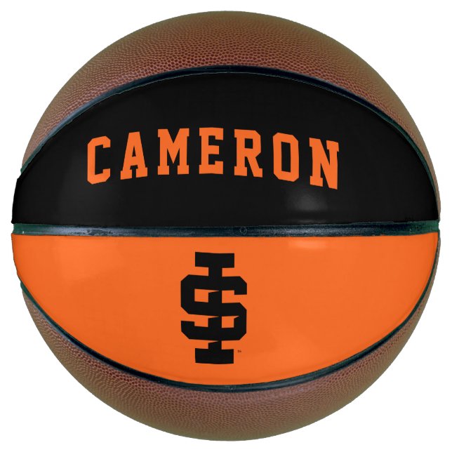 Idaho State University Bold Bengals Logo Basketball (Front)