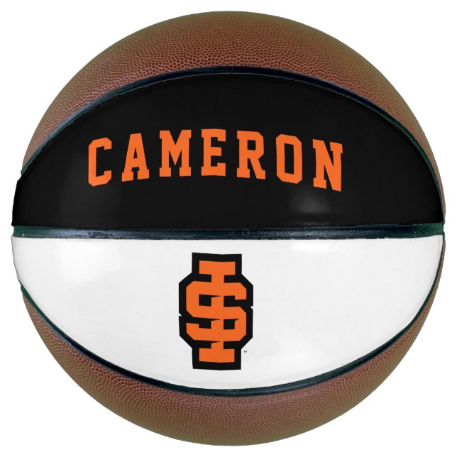 Idaho State University Bold Bengals Logo Basketball (Front)