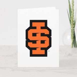 Idaho State University Bold Bengals Logo Card
