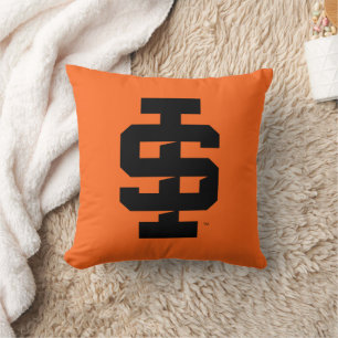 Idaho State University Bold Bengals Logo Cushion