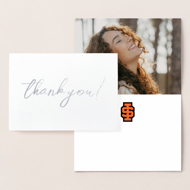 Idaho State University Bold Bengals Logo Foil Card (Display)