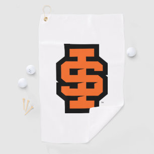Idaho State University Bold Bengals Logo Golf Towel