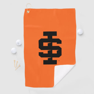 Idaho State University Bold Bengals Logo Golf Towel