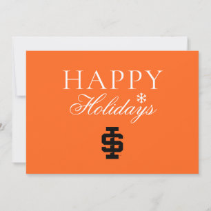 Idaho State University Bold Bengals Logo Holiday Card