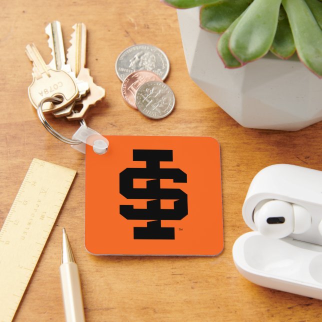 Idaho State University Bold Bengals Logo Key Ring (Desk)
