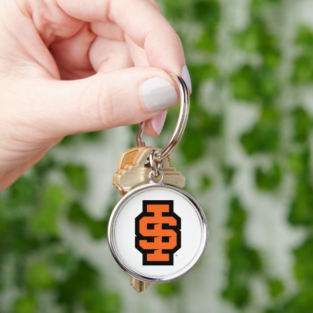 Idaho State University Bold Bengals Logo Key Ring (Hand)