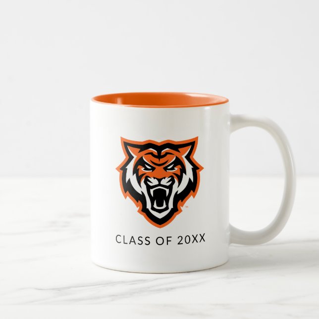 Idaho State University Bold Bengals Logo Two-Tone Coffee Mug (Right)