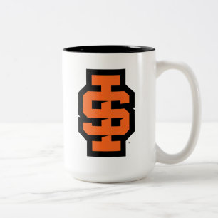 Idaho State University Bold Bengals Logo Two-Tone Coffee Mug
