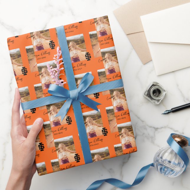Idaho State University Bold Bengals Logo Wrapping Paper (Gifting)