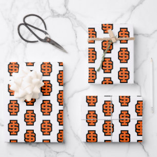 Idaho State University Bold Bengals Logo Wrapping Paper Sheet