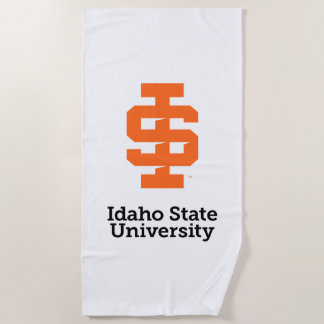 Idaho State University Official Logo Design Beach Towel