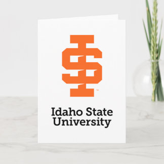 Idaho State University Official Logo Design Card