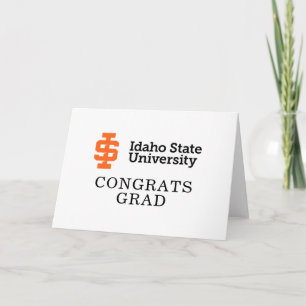 Idaho State University Official Logo Design Card