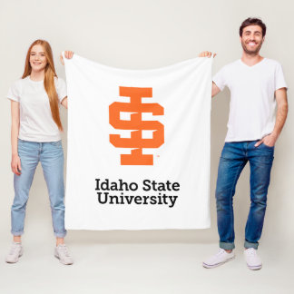Idaho State University Official Logo Design Fleece Blanket