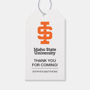 Idaho State University Official Logo Design Gift Tags