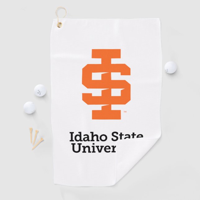 Idaho State University Official Logo Design Golf Towel (InSitu)