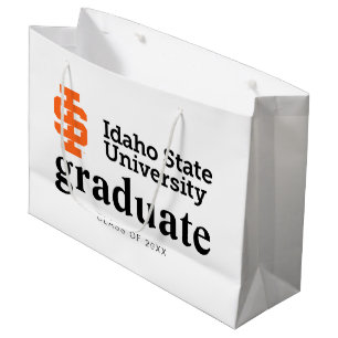 Idaho State University Official Logo Design Large Gift Bag