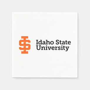 Idaho State University Official Logo Design Napkin