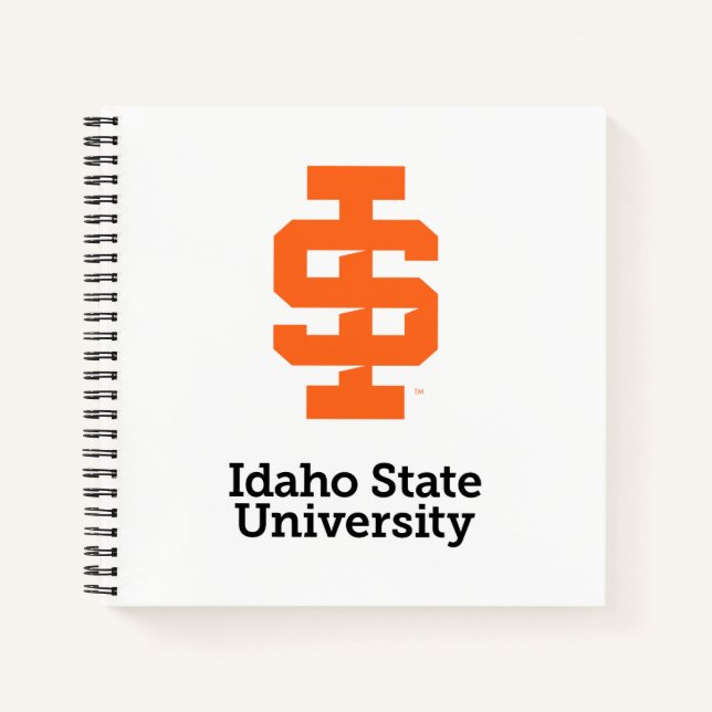 Idaho State University Official Logo Design Notebook (Front)