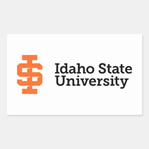 Idaho State University Official Logo Design Rectangular Sticker