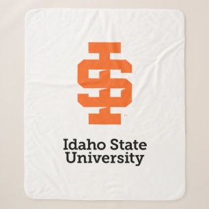 Idaho State University Official Logo Design Sherpa Blanket